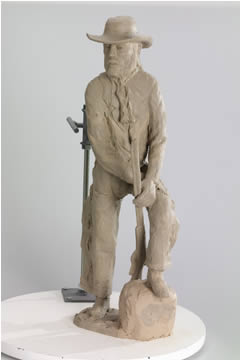 Big John statue by Dwight Dreyer