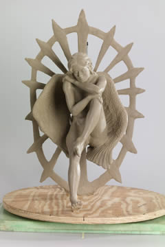 Guardian Angel statue by Dwight Dreyer